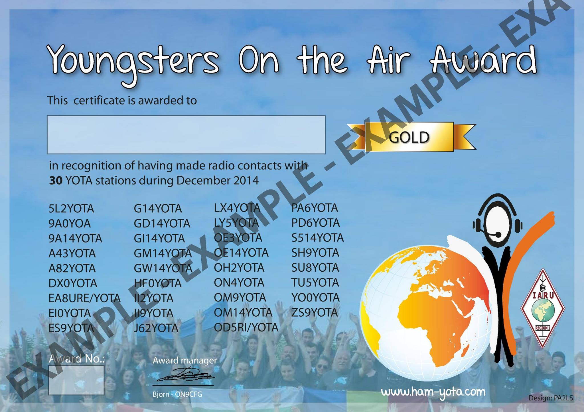 December YOTA month 2014 – Bulletin 2.1