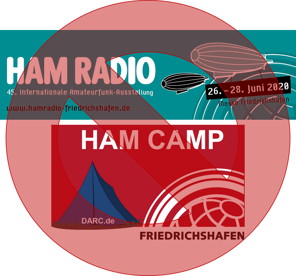 Cancelled – HAMRADIO + HAMCAMP Friedrichshafen 2020