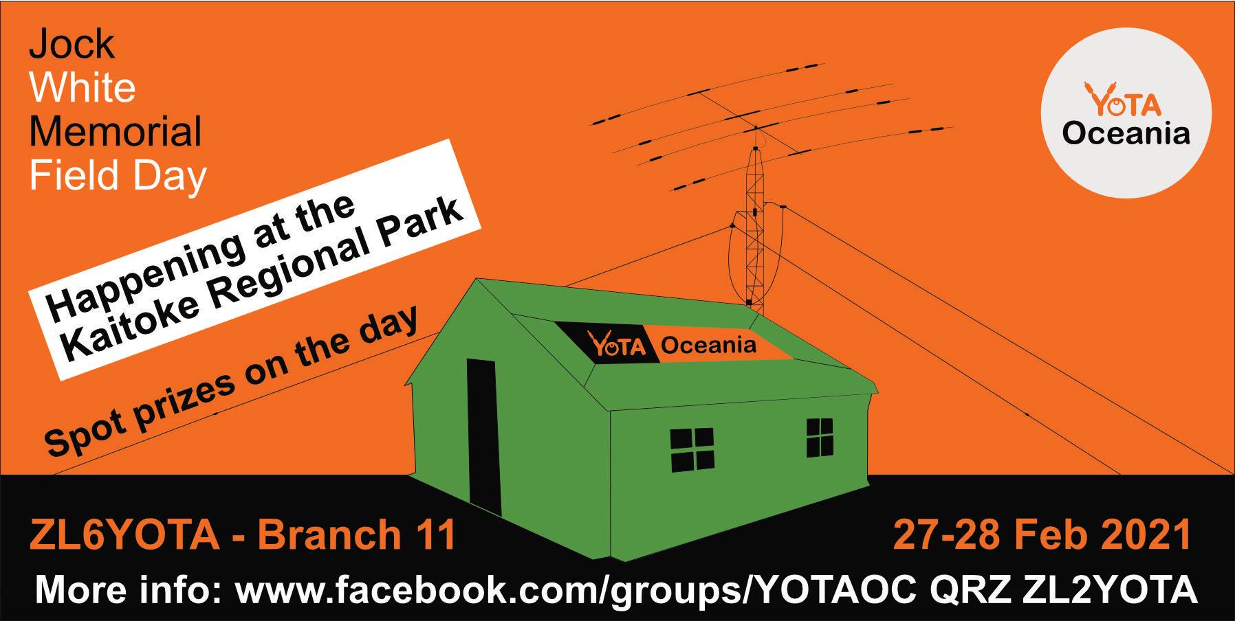 YOTA Oceania – ZL6YOTA Jock White Memorial Field Day Youth Event 2021