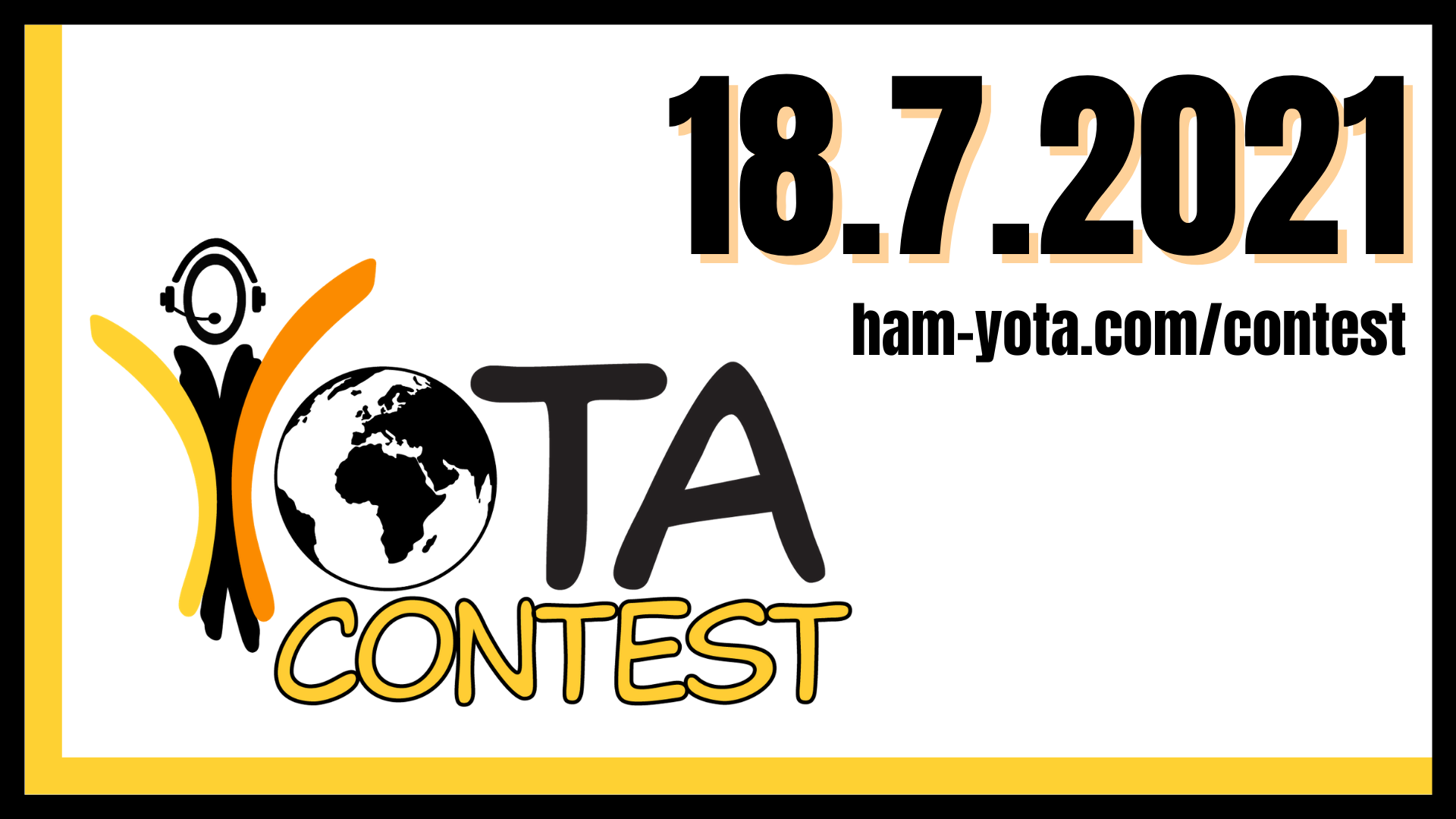 UPCOMING: YOTA Contest – 18th July 2021